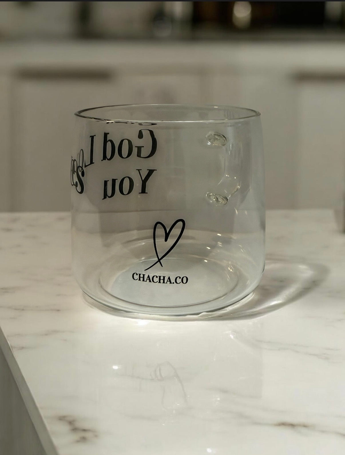 God Loves You Mug Black