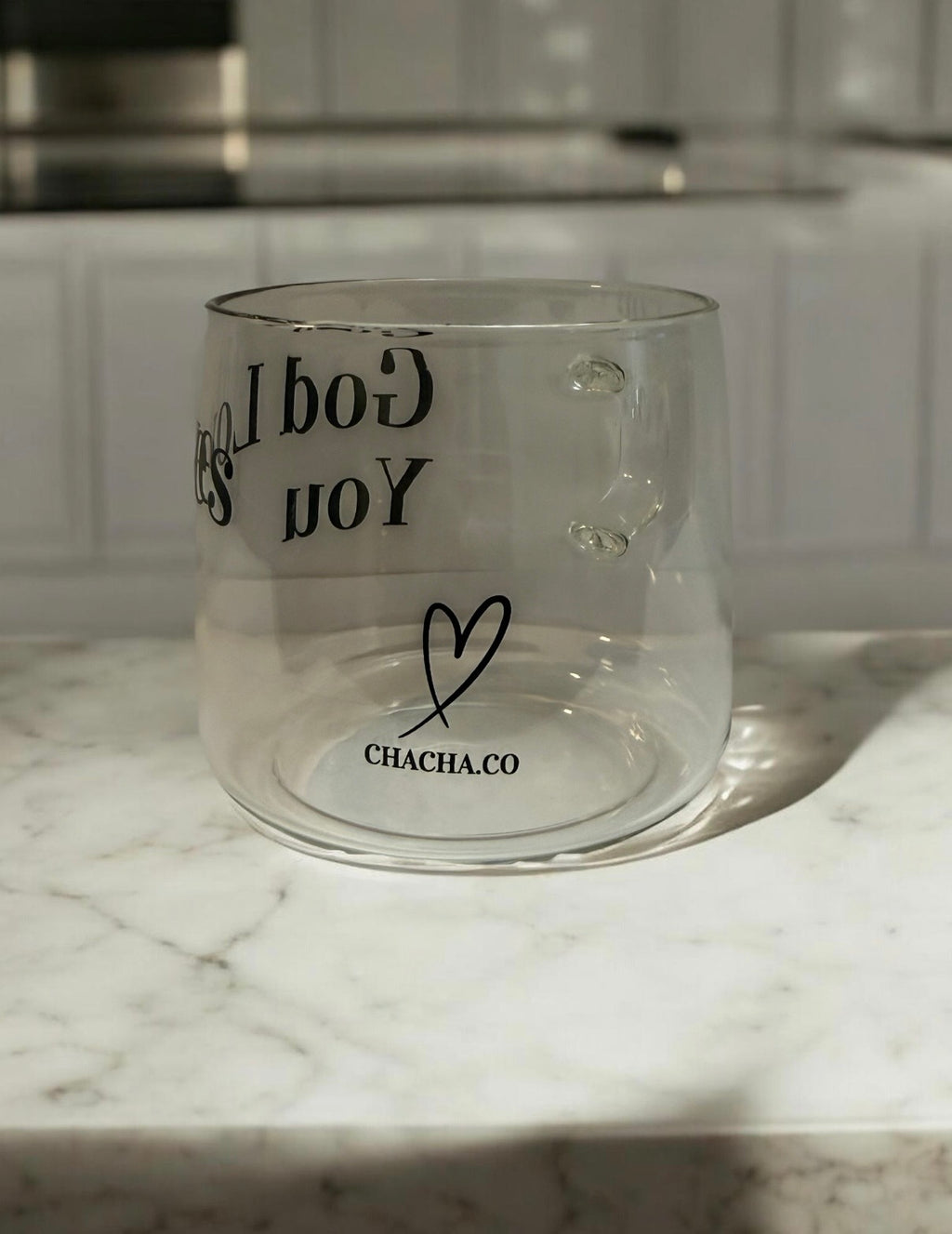God Loves You Mug Black