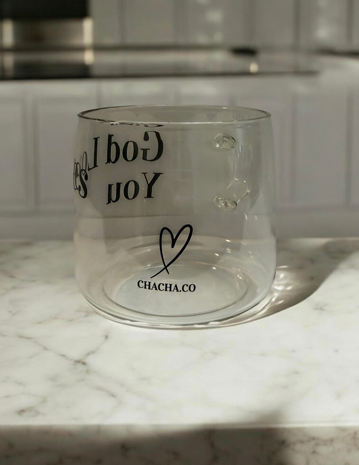 God Loves You Mug Black